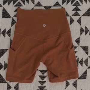 Lululemon align shorts with pockets size 0